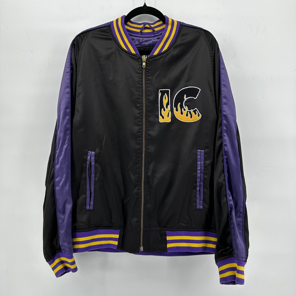 Billionaire Boys Club × Icecream Vintage Y2K Icecream Varsity Flame Jacket XL
